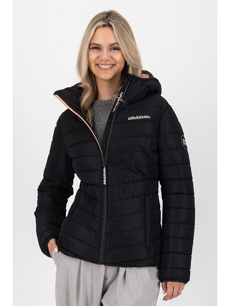 Alife and kickin Kurtka zimowa "RabeaAK" w kolorze czarnym rozmiar: XL. Czarne kurtki damskie Alife and Kickin, na zimę, xl, bez wzorów, z puchu, bez kaptura. Za 344.54 zł.