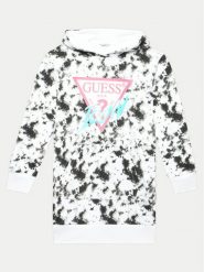 Guess Sukienka dzianinowa J4YK05 KA6R3 Kolorowy Comfort Fit. Sukienki dziewczęce Guess, z aplikacjami, z bawełny, bez ramiączek, proste. Za 299.99 zł.