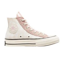 Buty do chodzenia damskie Converse Chuck 70 Hi Striped Terry. Białe obuwie sportowe casual damskie Converse, trekkingowe. Za 312.00 zł.