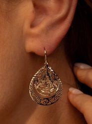 OR ÉCLAT Złote kolczyki "Orientale" rozmiar: onesize. Żółte kolczyki damskie Or Éclat, złote. Za 1,087.99 zł.