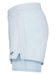Rukka Szorty funkcyjne 2w1 "Makela" w kolorze błękitnym rozmiar: 40. Niebieskie spodenki sportowe damskie Rukka, bez wzorów, outdoorowe. Za 76.95 zł.
