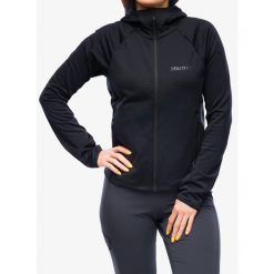 Bluza rozpinana damska Marmot Leconte Fleece Hoody. Czarne bluzy damskie Marmot, xs, bez wzorów, bez kaptura. Za 339.99 zł.
