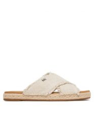 MICHAEL Michael Kors Espadryle Kenzie 40S6KZFS2D Beżowy. Brązowe espadryle damskie MICHAEL Michael Kors, bez wzorów, z materiału, bez obcasa. Za 529.99 zł.