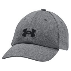 Czapka Blitzing Dla Kobiet. Szare czapki damskie Under Armour, bez wzorów. Za 128.99 zł.