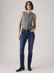 Levi's Dżinsy "712" - Slim fit - w kolorze niebieskim rozmiar: W29/L28. Niebieskie jeansy damskie Levi's. Za 262.95 zł.