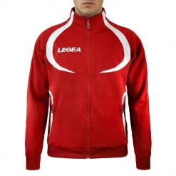 Kurtka Damska Biegowa Tokyo Oddychający Poliester Czerwono-Biały. Białe kurtki sportowe damskie LEGEA, xl, bez wzorów, z bawełny, bez kaptura. Za 64.00 zł.