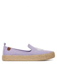 Roxy Espadryle CSS20547-02 Fioletowy. Fioletowe espadryle damskie Roxy, bez wzorów, z materiału, bez obcasa. Za 99.99 zł.