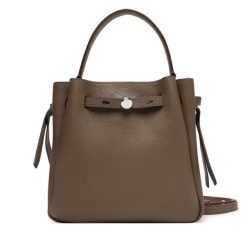 Torebka Tory Burch. Brązowe torebki klasyczne damskie Tory Burch, bez dodatków. Za 2,129.00 zł.