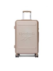 Reebok Walizka średnia RBK-WAL-023-CCC-M Beżowy. Brązowe walizki Reebok, bez wzorów, z tworzywa sztucznego, średnie. Za 299.99 zł.