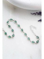 Lodie Silver Srebrna bransoletka z cyrkoniami rozmiar: onesize. Szare bransoletki damskie Lodie Silver, srebrne. Za 154.07 zł.