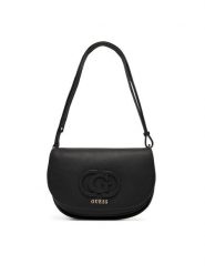 Guess Torebka Calebra HWBG95 36210 Czarny. Czarne listonoszki damskie Guess, z aplikacjami, ze skóry, bez dodatków. Za 409.99 zł.