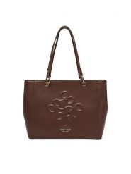 Nine West Torebka CEO-GIANNA-H242051 Brązowy. Brązowe torebki klasyczne damskie Nine West, z materiału, bez dodatków. Za 249.99 zł.