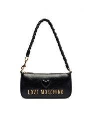 LOVE MOSCHINO Torebka JC4132PP1PL1100A Czarny. Czarne torebki klasyczne damskie Love Moschino, ze skóry, bez dodatków. Za 879.99 zł.