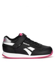 Reebok Sneakersy Royal Cl Jog 2.0 Kc 100201650 Czarny. Czarne buty sportowe dziewczęce Reebok, z tworzywa sztucznego, bez zapięcia. Za 119.99 zł.