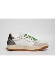 Replay Skórzane sneakersy w kolorze biało-beżowym rozmiar: 43. Białe obuwie sportowe damskie Replay, bez zapięcia. Za 382.99 zł.