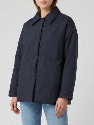 MOSS COPENHAGEN Kurtka przejściowa "Melli" w kolorze granatowym rozmiar: XS/S. Niebieskie kurtki damskie Moss Copenhagen, s, bez wzorów, bez kaptura. Za 269.95 zł.
