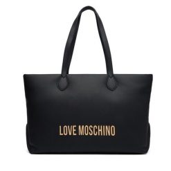 Torebka LOVE MOSCHINO. Czarne shopper bag Love Moschino, bez wzorów, bez dodatków. Za 739.99 zł.