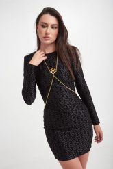 Sukienka mini ELISABETTA FRANCHI. Sukienki damskie Elisabetta Franchi, bez wzorów, bez ramiączek. W wyprzedaży za 1,227.85 zł.