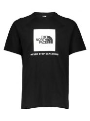 The North Face Koszulka w kolorze czarnym rozmiar: S. Czarne koszulki damskie The North Face, s, bez wzorów, z bawełny, bez kołnierzyka, bez ramiączek. Za 100.52 zł.