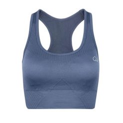 Stanik Sportowy BeShaped Femme Force Bezszwowy. Niebieskie biustonosze sportowe damskie BESHAPED, bez wzorów, z nylonu. Za 179.00 zł.
