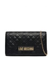 LOVE MOSCHINO Torebka JC4079PP0OLA0000 Czarny. Czarne torebki wieczorowe damskie Love Moschino, bez wzorów, ze skóry, bez dodatków. Za 609.99 zł.