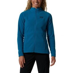 Damska bluza polarowa Mountain Hardwear Polartec Microfleece z pełnym zamkiem bł. Niebieskie bluzy damskie Mountain Hardwear, na zimę, xs, bez wzorów, z polaru, bez kaptura. Za 269.00 zł.