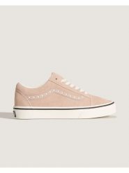 Vans Skórzane sneakersy "Old Skool" w kolorze jasnoróżowym rozmiar: 44,5. Różowe obuwie sportowe damskie Vans, bez zapięcia. Za 166.88 zł.