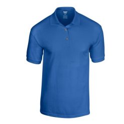 Koszulka Polo Dla Dorosłych Unisex Dryblend Jersey. Niebieskie koszulki damskie GILDAN, s, bez wzorów, z jersey, bez kołnierzyka, bez ramiączek. Za 52.99 zł.