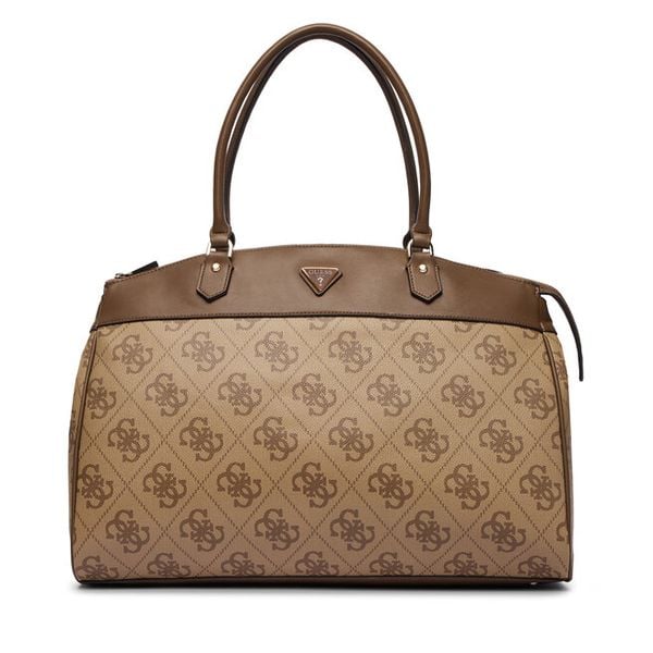 Torba weekendowa Guess. Brązowe torby podróżne Guess, z aplikacjami. Za 799.99 zł.