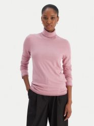 Liu Jo Golf MF5229 MS49I Różowy Regular Fit. Czerwone golfy damskie Liu Jo, xl, bez wzorów, z syntetyku, bez ramiączek. Za 449.99 zł.