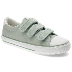 Zielone Trampki Big Star Damskie Wygodne Obuwie. Zielone trampki damskie Big Star, bez wzorów, bez zapięcia. Za 149.00 zł.