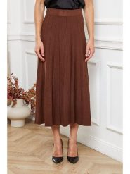 Joséfine Spódnica "Boniz" w kolorze jasnobrązowym rozmiar: M. Brązowe spódnice damskie Joséfine, na co dzień, m, bez wzorów, maxi. Za 188.40 zł.