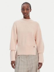 BOSS Sweter Fotus 50553239 Różowy Regular Fit. Czerwone swetry klasyczne damskie Boss, l, z wełny, bez kołnierzyka. Za 1,249.00 zł.