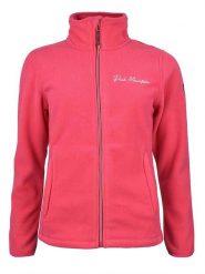 Peak Mountain Kurtka polarowa "Aspadon" w kolorze różowym rozmiar: S. Różowe kurtki damskie Peak Mountain, s, bez wzorów, z polaru, bez kaptura. Za 126.99 zł.