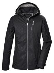 Killtec Kurtka softshellowa "KOS 121" w kolorze czarnym rozmiar: 38. Czarne kurtki sportowe damskie Killtec, m, bez wzorów, bez kaptura. Za 216.22 zł.