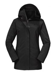 Schöffel Kurtka hybrydowa "Cambria" w kolorze czarnym rozmiar: 54. Czarne kurtki sportowe damskie Schöffel, bez wzorów, bez kaptura. Za 2,223.57 zł.