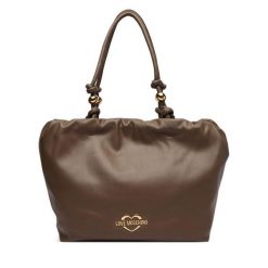 Torebka LOVE MOSCHINO. Brązowe torebki klasyczne damskie Love Moschino, bez dodatków. Za 1,069.99 zł.