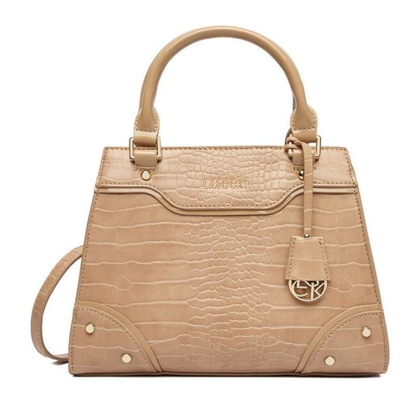 Torebka Lasocki. Brązowe torebki klasyczne damskie Lasocki, bez dodatków. Za 179.99 zł.