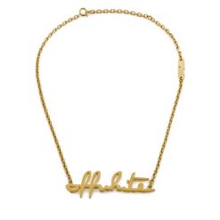 Naszyjnik Off-White. Żółte naszyjniki damskie OFF-WHITE, złote. Za 759.99 zł.