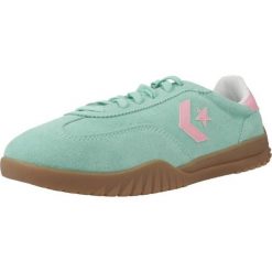 Buty CONVERSE RUN STAR TRAINER OX Zielony. Zielone obuwie sportowe treningowe Converse, z zamszu. Za 389.99 zł.