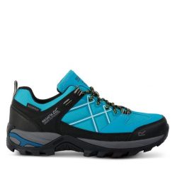 Trekkingi Regatta. Niebieskie obuwie sportowe treningowe Regatta, trekkingowe. Za 349.99 zł.