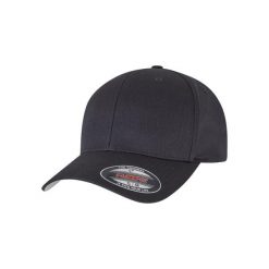 Czapka bejsbolówka Flexfit Wooly Combed. Czarne czapki damskie FLEXFIT, bez wzorów, z bawełny. Za 70.30 zł.