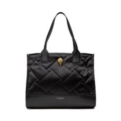 Torebka Kurt Geiger. Czarne shopper bag Kurt Geiger, bez wzorów, bez dodatków. Za 469.99 zł.