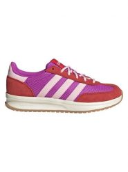 Adidas Skórzane buty "RUN 70s" w kolorze fioletowo-czerwonym do biegania rozmiar: 42. Czerwone obuwie sportowe damskie Adidas, z materiału, bez zapięcia, do biegania. Za 195.99 zł.