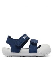 New Balance Sandały SIA809B3 Granatowy. Niebieskie sandały chłopięce New Balance, z materiału, bez zapięcia. Za 129.99 zł.