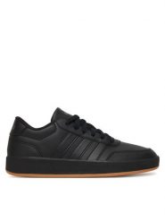 Adidas Sneakersy Breaknet 3.0 KI8674 Czarny. Czarne buty sportowe dziewczęce Adidas, bez wzorów, ze skóry, bez zapięcia. Za 199.99 zł.