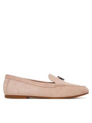 LAUREN RALPH LAUREN Lordsy Averi III 802946809011 Różowy. Czerwone półbuty damskie Lauren Ralph Lauren, bez wzorów, ze skóry, bez obcasa, bez zapięcia. Za 539.99 zł.