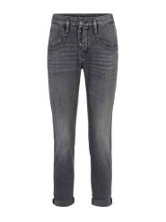 Herrlicher Dżinsy - Slim fit - w kolorze antracytowym rozmiar: W26. Czarne jeansy damskie Herrlicher, z podwyższonym stanem. Za 83.42 zł.