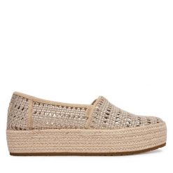 Espadryle Toms. Żółte espadryle damskie TOMS, bez wzorów, bez obcasa. Za 439.99 zł.