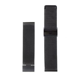 Pasek do zegarka Watchmark Czarny mesh 22 mm. Czarne zegarki damskie WATCHMARK. Za 40.00 zł.